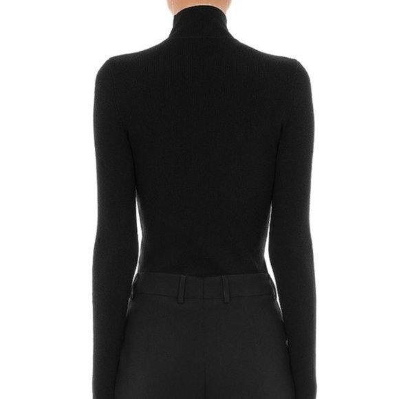 ALBERTA FERRETTI Wool Turtleneck - Black - Size 12 - NWT - Picture 2 of 5